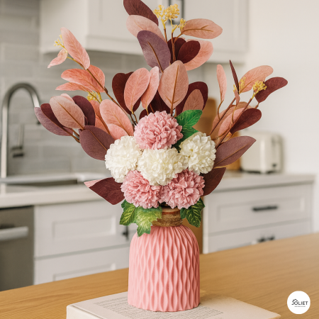 فازة مع ورد - زهر