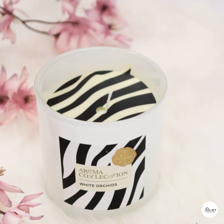 شمع بريحة زهرة الاوركيد