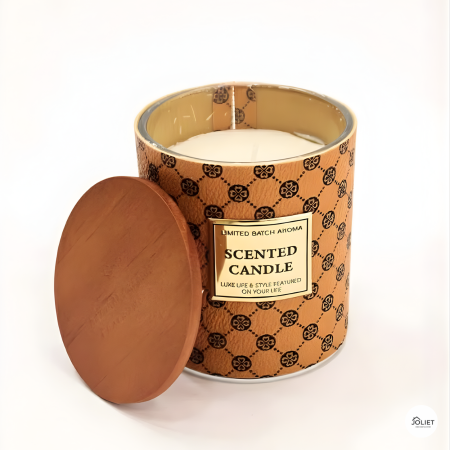 شمعة غطاء جلد - ريحة مانجا